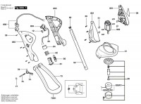 Bosch F 016 600 403 Trimlite 23Xse Lawn Edge Trimmer 230 V / Eu Spare Parts